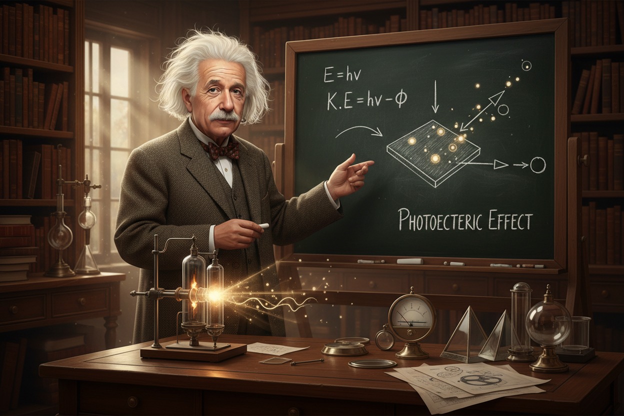 Albert Einstein and the Photoelectric Effect