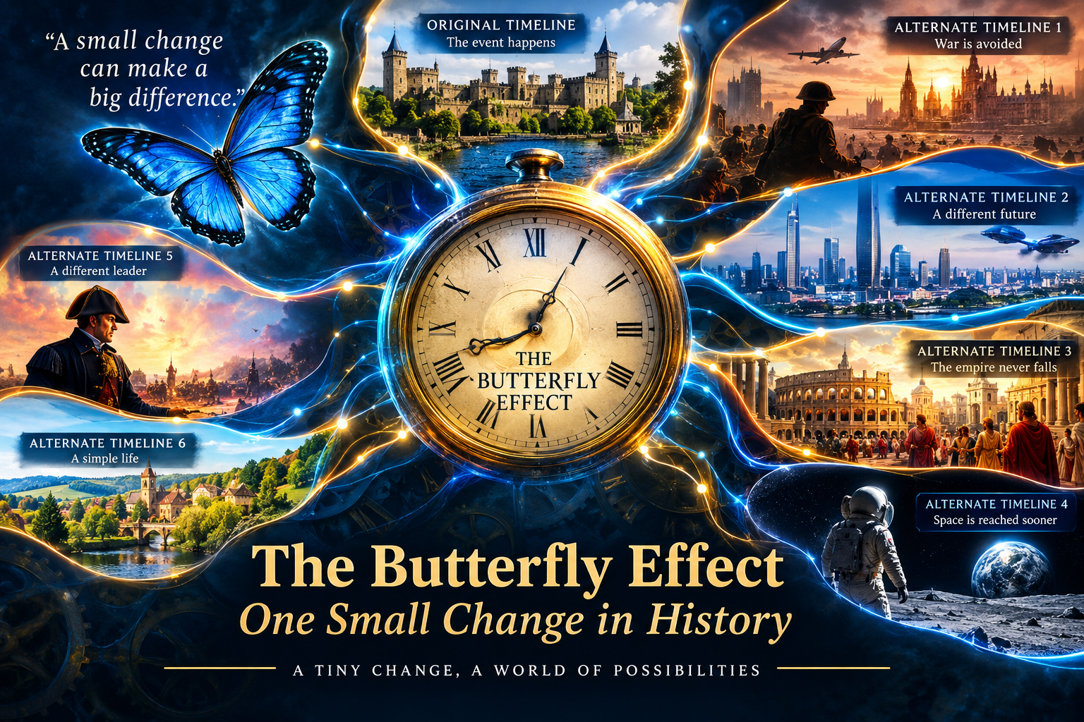 The Butterfly Effect: One Small Change in History